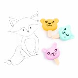 Derform Radír, állatos, illatos, 1 db, Kidea