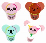 Derform Szövegkiemelő, 3 az 1-ben, 3 féle állatmintával, Kidea