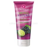 Dermacol Aroma Ritual antistressz testápoló tej szőlő és lime 200 ml