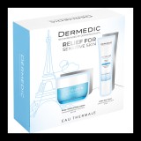 Dermedic Hydrain³ Nappali Szépségcsomag Mélyhidratáló arckrémmel és szemkörnyékápolóval (50ml+15ml)