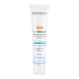 Dermedic Sunbrella DRY TOUCH Matt hatású fényvédő fluid SPF50+ 40ml