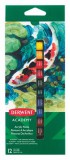 Derwent Academy 12 ml 12 különböző színű akrilfesték