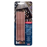 Derwent Metál Ceruza - 6 darabos készlet (tradicionális)