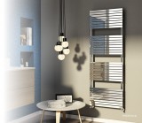 Design radiátor - Cordivari Stefania Polished 400x735 polírozott rozsdamentes acél design törölközőszárító