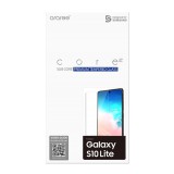 Designed for Samsung Galaxy S10 Lite (SM-G770F)  képernyővédő üveg (karcálló, 0.33mm, 9h, nem íves) átlátszó