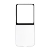 Designed For Samsung Galaxy Z Flip6 5G (SM-F741) műanyag telefonvédő (ütésállóság, ultravékony) átlátszó