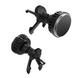 Designed for samsung Galaxy Z Flip7 (SM-F766) autós tartó (szellőzőre, 360°, wireless, mágneses, gyorstöltő, qi2) fekete