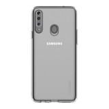 Designed for SAMSUNG Samsung Galaxy A20s (SM-A207F) szilikon telefonvédő (közepesen ütésálló) átlátszó