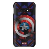 Designed for SAMSUNG Samsung Galaxy S10e (SM-G970) műanyag telefonvédő (Captain America) színes