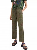 Desigual Pant Mickey Camo Flowers