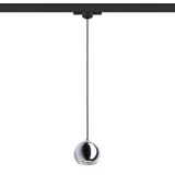 DESTY háromáramkörös sínre fekete króm 230V GU10 35W