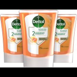 DETTOL Érintés nélküli kézmosó készülék utántöltő - Méz és vanília, 3× 250 ml (MYD073s3)