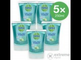 Dettol Hidratáló Uborkás Felfrissülés utántöltő érintés nélküli kézmosó készülékhez (250 ml) 5 db