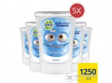 Dettol Kids Érintés nélküli antibakteriális kézmosó utántöltő, aloe vera kivonattal, 5x250 ml