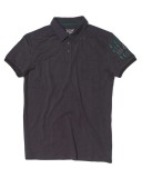 DEVERGO férfi galléros póló szürke