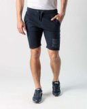 DEVERGO Férfi pamut short sötétkék