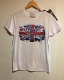 DEVERGO Férfi póló feliratos fehér