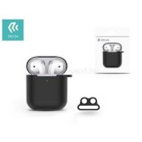 Devia AirPods v.2 CASE fekete védőtok (ST326752)
