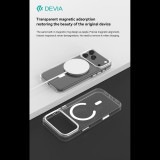 Devia Crystal Series Magnetic 360° kameravédős ütésálló tok - Apple iPhone 17 Pro Max - átlátszó (ST136274)