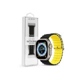 Devia Deluxe Series Sport6 Silicon Two-tone Watch Band 38-41mm Black/Yellow ST381607