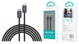DEVIA EC652 Gracious PD 240W USB Type-C 1M Adatkábel - Fekete