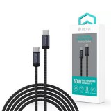 Devia Gracious C To C PD 60W USB-C kábel 3A 1m feh