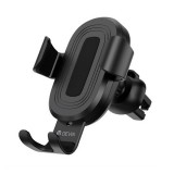 Devia gravity autós tartó (szellőzőre, gravitációs, 360°, 10w, wireless, 4-6.5" méret) fekete