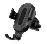 Devia GRAVITY autós tartó (szellőzőre, gravitációs, 360°, 10W, wireless, 4-6.5" méret) FEKETEST32990
