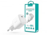Devia hálózati töltő adapter Type-C bemenettel - 20W - Devia Extreme Speed Series Mini PD Fast Charger - fehér