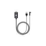 Devia HDMI kábel USB és Lightning kimenettel fekete (122014) (devia122014) - Adatkábel