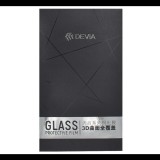DEVIA képernyővédő üveg (3D, lekerekített szél, 0.26mm, 9H, kék fény elleni védelem) FEKETE [Apple iPhone 11 Pro Max] (313707) - Kijelzővédő fólia