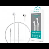 Devia Kintone A3 In-Ear sztereó fülhallgató - 3,5mm jack - fehér (ST108752)