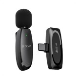 Devia kintone bluetooth mikrofon (type-c, lavalier csíptethető) fekete
