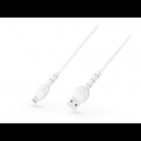 Devia Kintone Cable V2 Series USB - Lightning adat- és töltőkábel fehér 1m, 5V/2.1A, ECO csomagolás (ST348594) (ST348594) - Adatkábel