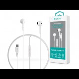 Devia Kintone Series A3 sztereó fülhallgató Type-C - fehér (ST108769)