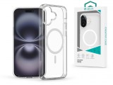 Devia Pure Clear Magnetic ütésálló tok - Apple iPhone 16 Plus - átlátszó