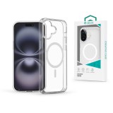 Devia Pure Clear Magnetic ütésálló tok - Apple iPhone 16 Plus - átlátszó