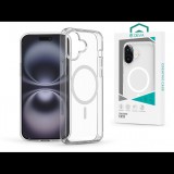 Devia Pure Clear Magnetic ütésálló tok - Apple iPhone 16 Plus - átlátszó (ST115927)