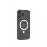 Devia Pure sorozatú ütésálló Magsafe tok átlátszó Apple iPhone 14 Max készülékhez