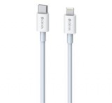 Devia SMART adatkábel (Type-C - lightning, 20W, 100cm, PD gyorstöltő) FEHÉR