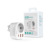 Devia Smart Series 20W PD hálózati csatlakozóaljzat 2xUSB/Type-C - fehér