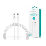 Devia Smart Series 60W Type-C/Type-C adat- és töltőkábel 2m - fehér