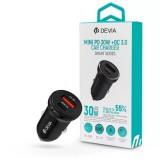 Devia Smart USB/USB-C Mini auto.ad. PD 30W+QC3.0