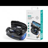 Devia TWS Bluetooth sztereó headset v5.0 + töltőtok - Devia Joy A9 Game Series True Wireless Earphones with Charging Case - fekete (ST351051)