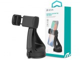 Devia univerzális autós tartó max. 3,5-6" méretű készülékekhez - Devia Universal Suction Pad Car Mount - fekete
