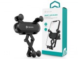 Devia univerzális szellőzőrácsba illeszthető autós tartó - Devia Kintone Series Gravity Car Holder - fekete