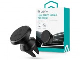 Devia univerzális szellőzőrácsba illeszthető mágneses autós tartó - Devia Titan Series Magnet Car Mount - fekete