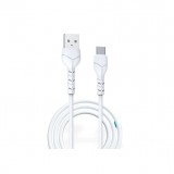 Devia USB-A - USB-C adat és töltőkábel 1m (ST351136) (ST351136)