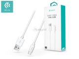 Devia USB - USB Type-C adat- és töltőkábel 1 m-es vezetékkel - Devia Smart USB Type-C 2.0 Cable - fehér