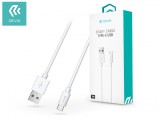 Devia USB - USB Type-C adat- és töltőkábel 1 m-es vezetékkel - Devia Smart USB Type-C 2.0 Cable - fehér
